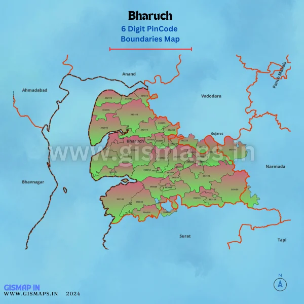 Bharuch_PincodeBoundaries_Map