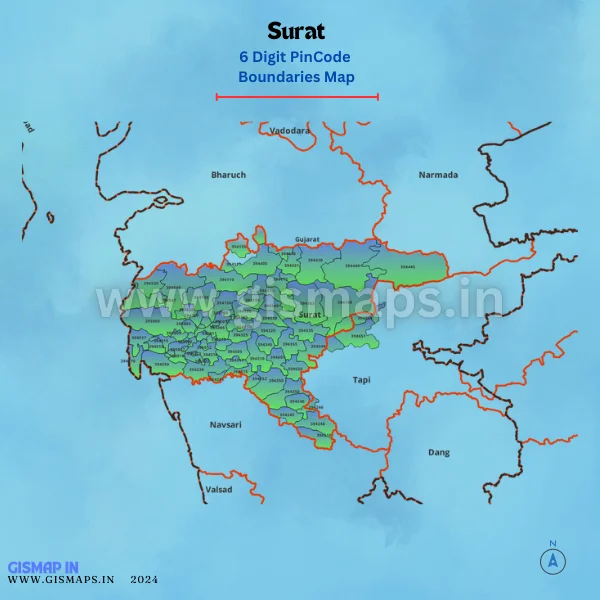 Surat_PincodeBoundaries_Map