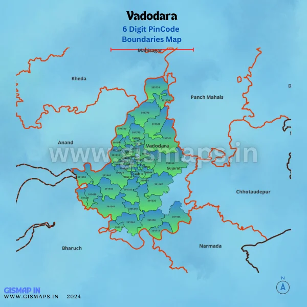 Vadodara_PincodeBoundaries_Map