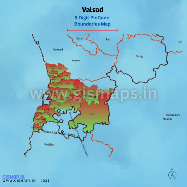 Valsad_PincodeBoundaries_Map