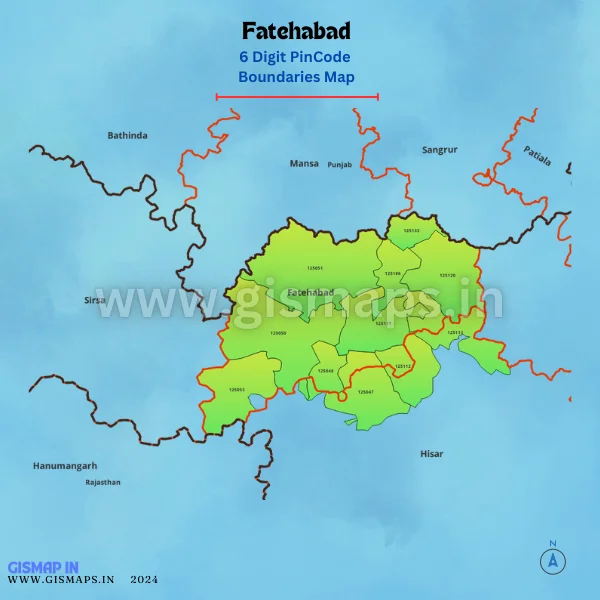 Fatehabad_PincodeNoundaries_Map