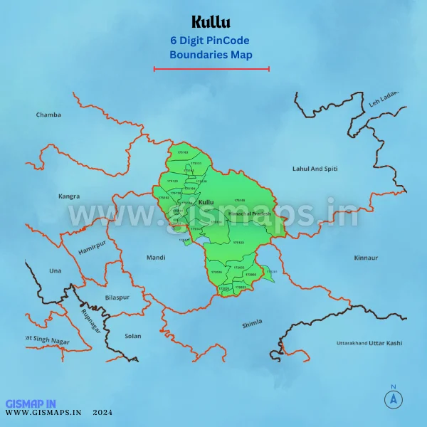 Kullu_PincodeBoundaries_Map