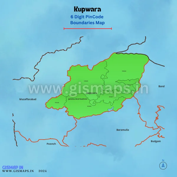 Kupwara_PincodeBoundaries_Map