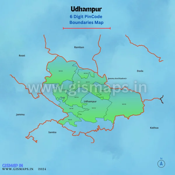 Udhampur_PincodeBoundaries_Map