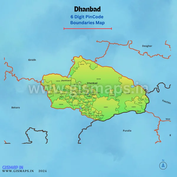 Dhanbad_PincodeBoundaries_Map