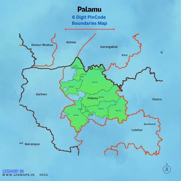 Palamu_PincodeBoundaries_Map