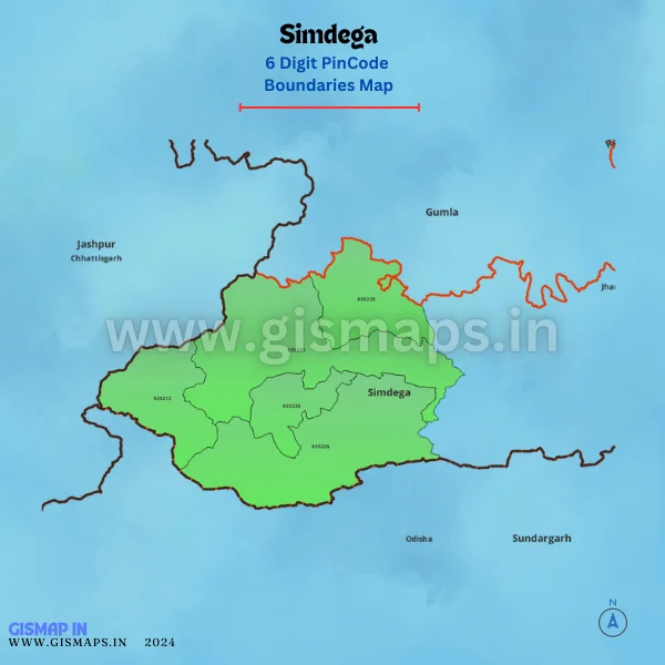 Simdega_PincodeBoundaries_Map