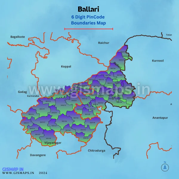 Ballari_PincodeBoundary_Map