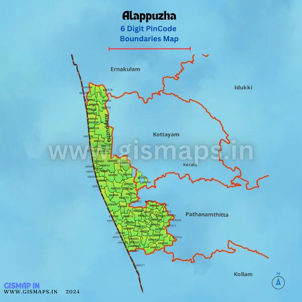 Alappuzha PinoceBoundaries Map