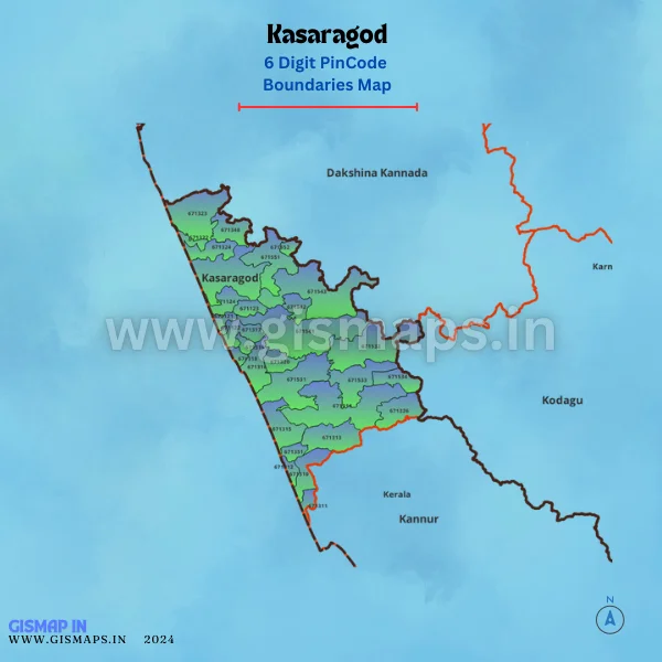 Kasaragod PinoceBoundaries Map