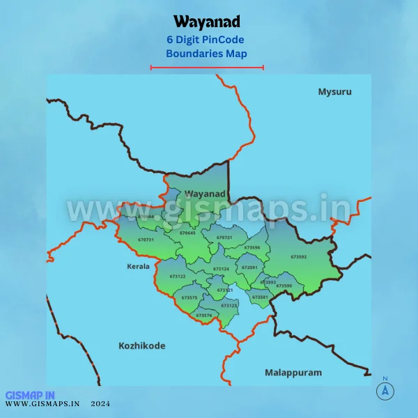 Wayanad PinoceBoundaries Map