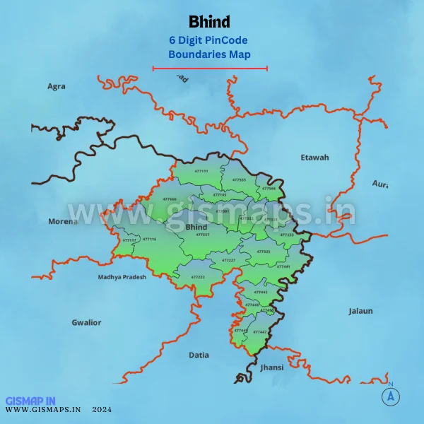 Bhind_PincodeBoundaries_Map