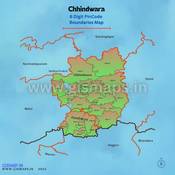 Chhindwara_PincodeBoundaries_Map