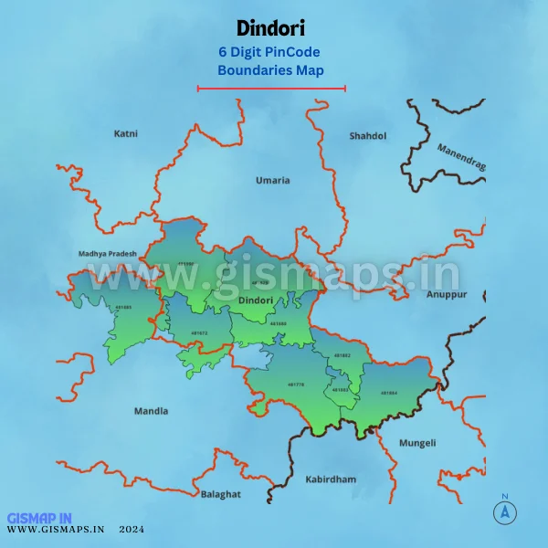 Dindori_PincodeBoundaries_Map