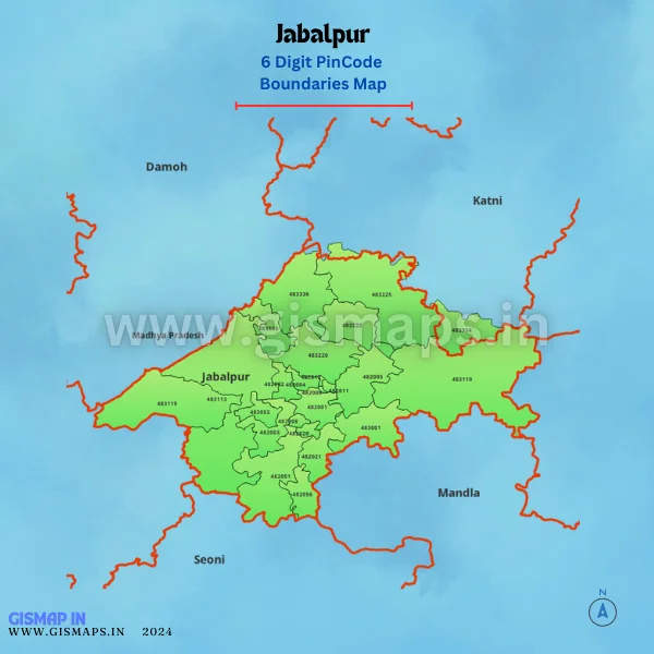 Jabalpur_PincodeBoundaries_Map