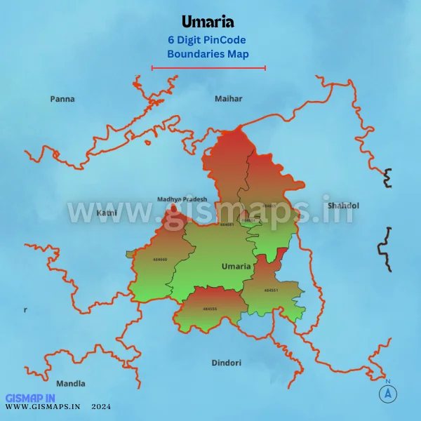 Umaria_PincodeBoundaries_Map