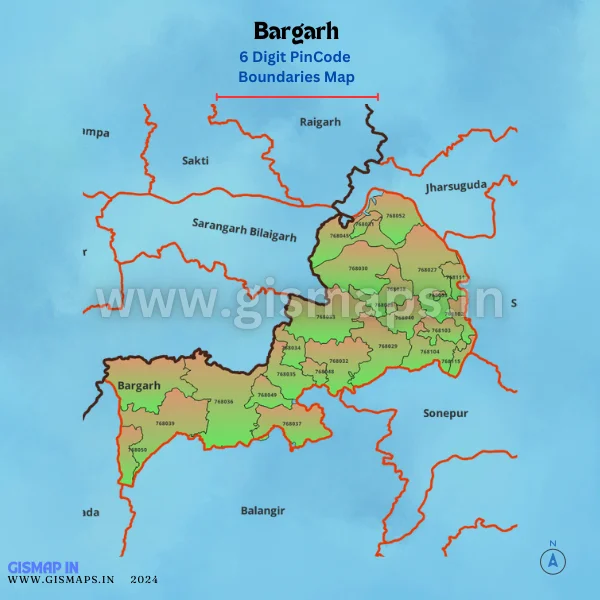 Bargarh_Pincode_Boundaries_Map