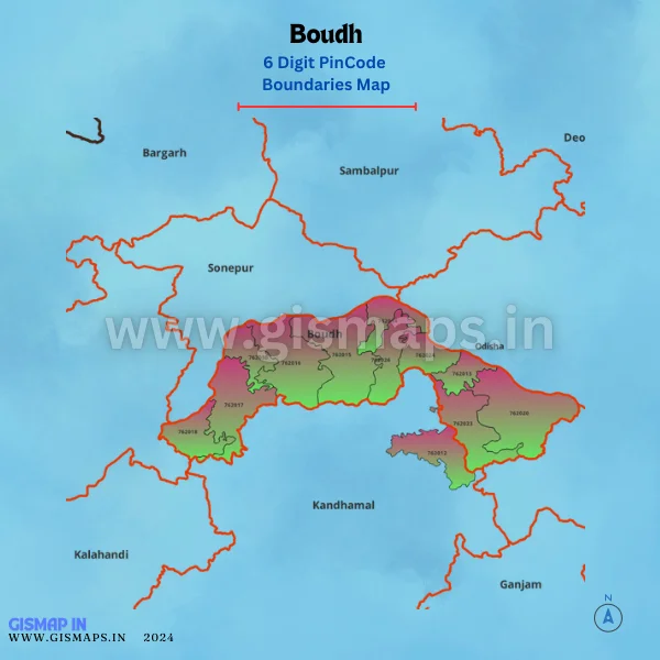 Boudh_Pincode_Boundaries_Map