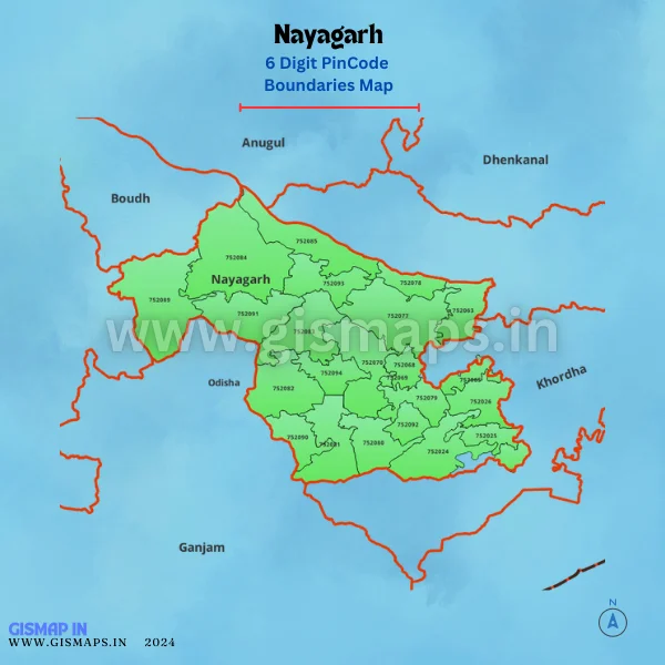 Nayagarh_Pincode_Boundaries_Map