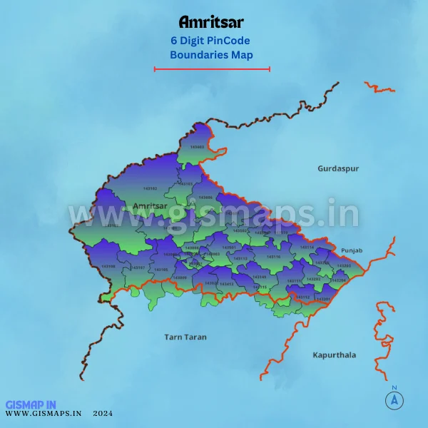 Amritsar_PincodeBoundaries_Map