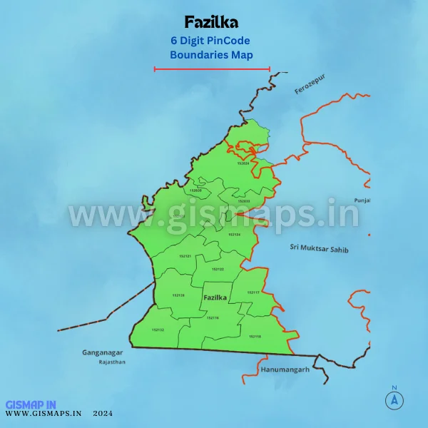 Fazilka_PincodeBoundaries_Map