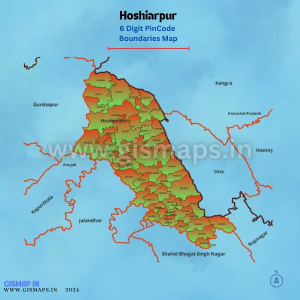 Hoshiarpur_PincodeBoundaries_Map