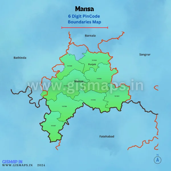 Mansa_PincodeBoundaries_Map