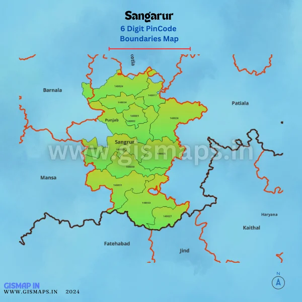 Sangarur_PincodeBoundaries_Map