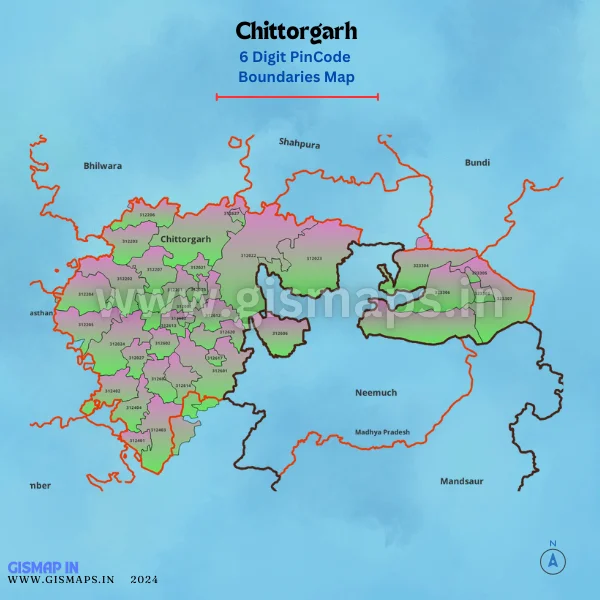 Chittorgarh_PincodeBoundaries_Map