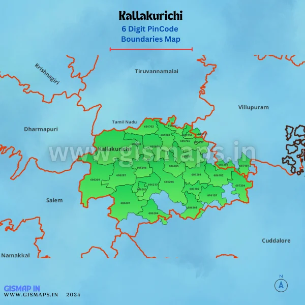 Kallakurichi_PincodeBoundaries_Map