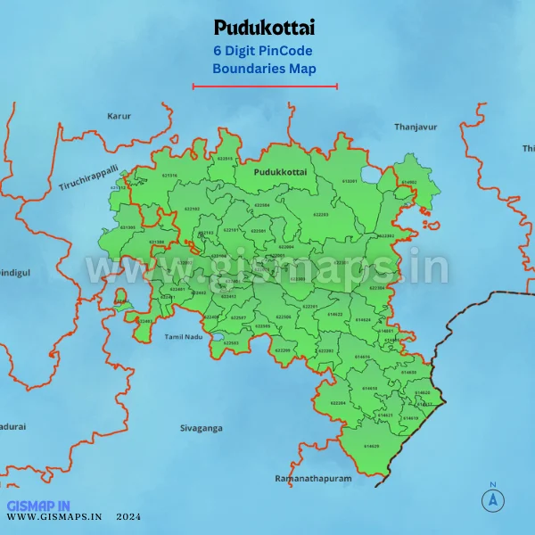 Pudukottai_PincodeBoundaries_Map