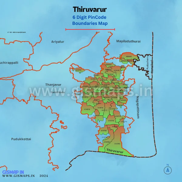 Thiruvarur_PincodeBoundaries_Map