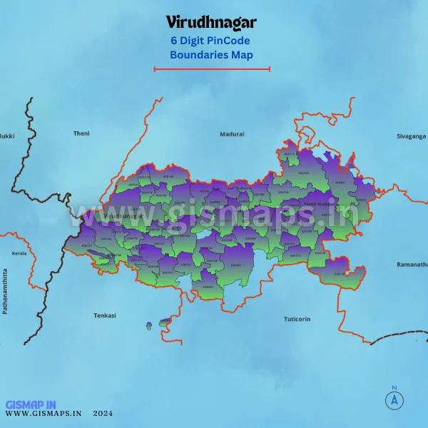 Virudhnagar_PincodeBoundaries_Map