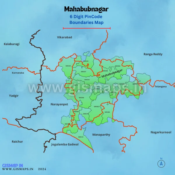 Mahabubnagar_PincodeBoundaries_Map