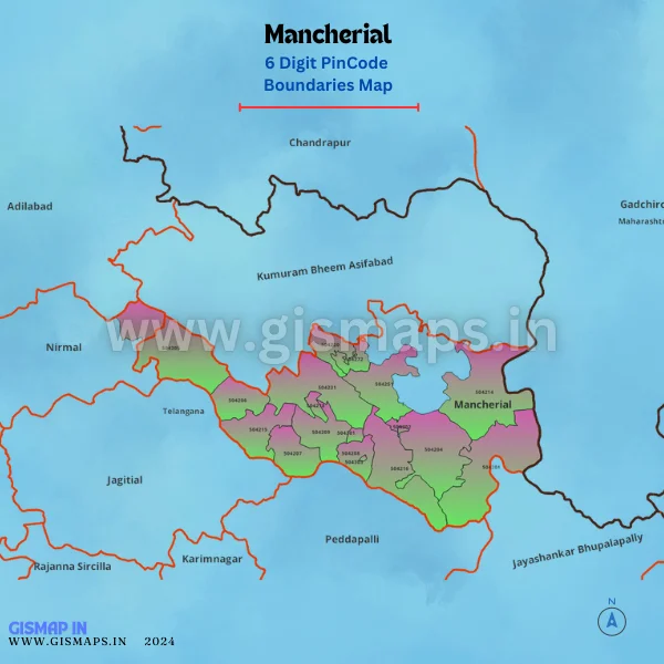 Mancherial_PincodeBoundaries_Map