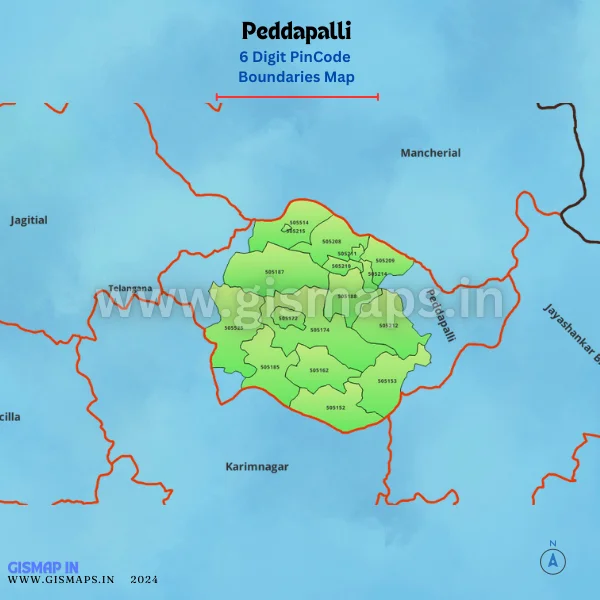 Peddapalli_PincodeBoundaries_Map