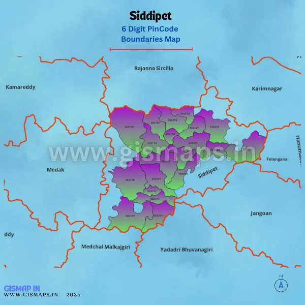 Siddipet_PincodeBoundaries_Map