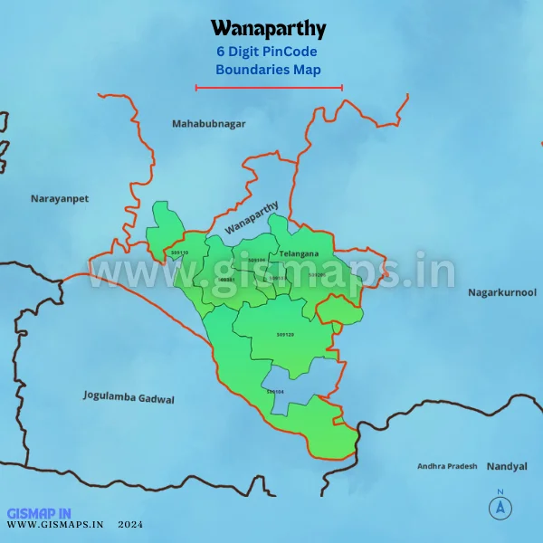 Wanaparthy_PincodeBoundaries_Map