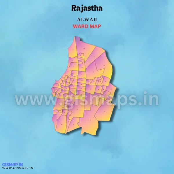 rajasthan Ward Map GIS Data