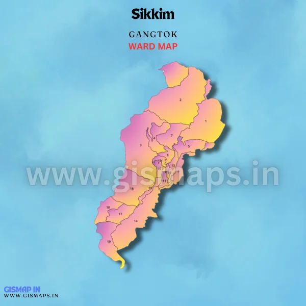 Sikkim Ward Maps