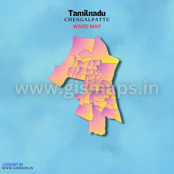 Chengalpattu Ward Map (Tamil Nadu)