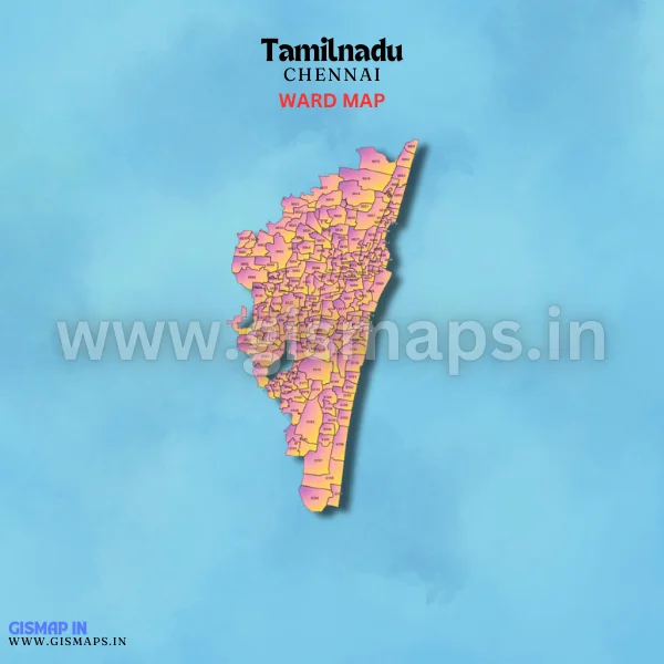 Tamilnadu Ward Map GIS Data