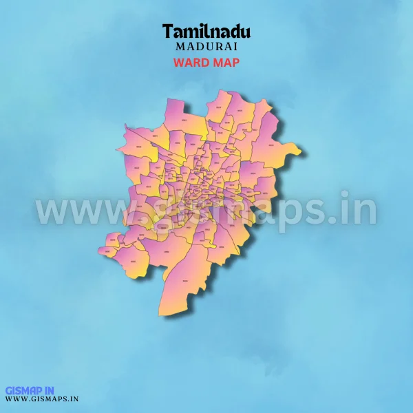 Madurai Ward Map (Tamil Nadu)