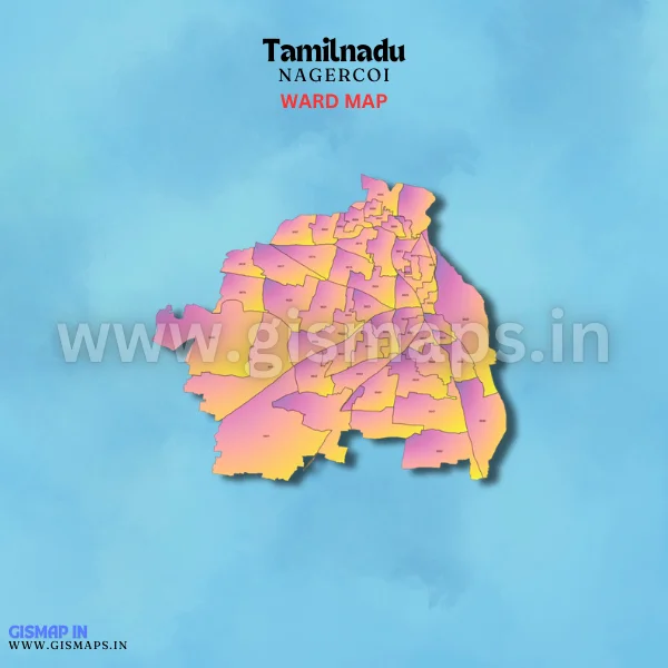 Nagercoi Ward Map (Tamil Nadu)