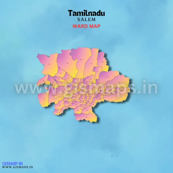 Salem Ward Map (Tamil Nadu)