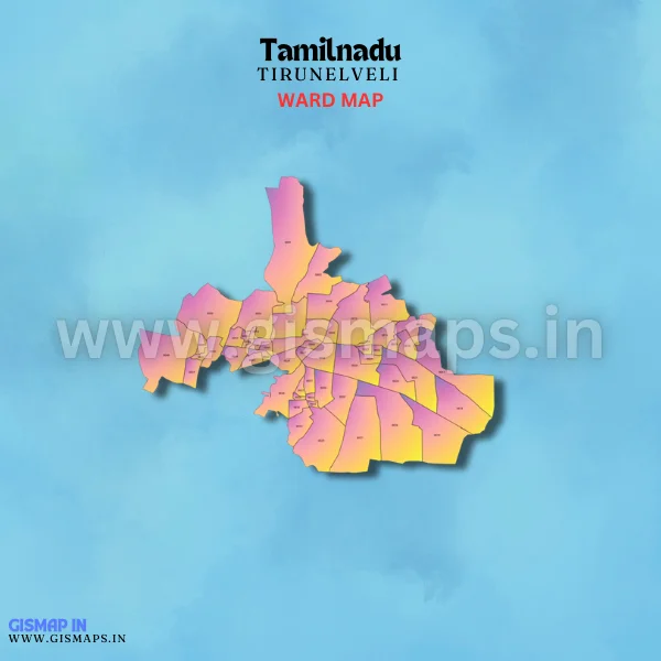 Tirunelveli Ward Map (Tamil Nadu)