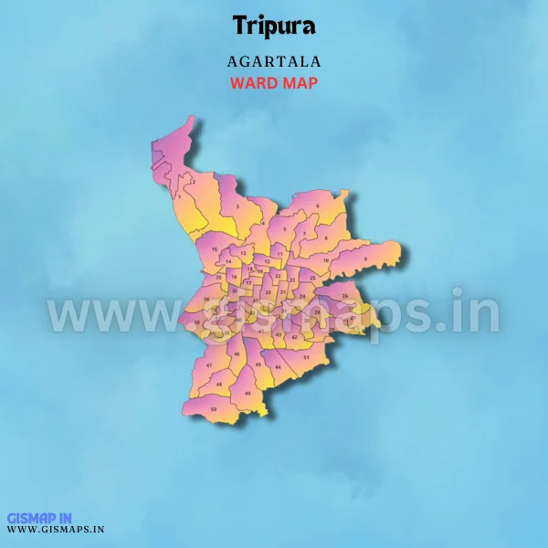 Tripura Ward Maps