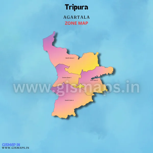 Agartala Zone Maps