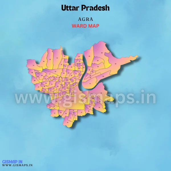 Uttar Pradesh Ward Map GIS Data