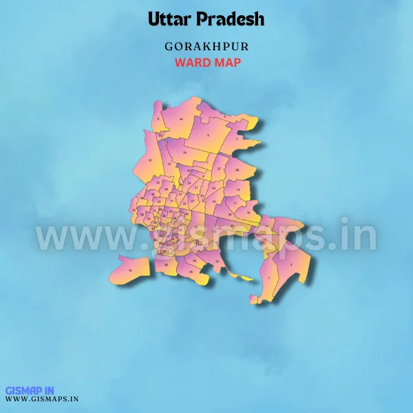 Gorakhpur Ward Map (Uttar Pradesh)